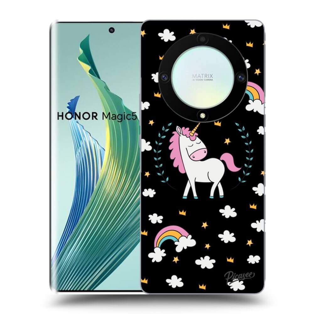 Picasee ULTIMATE CASE Honor Magic5 Lite 5G - készülékre - Unicorn star heaven