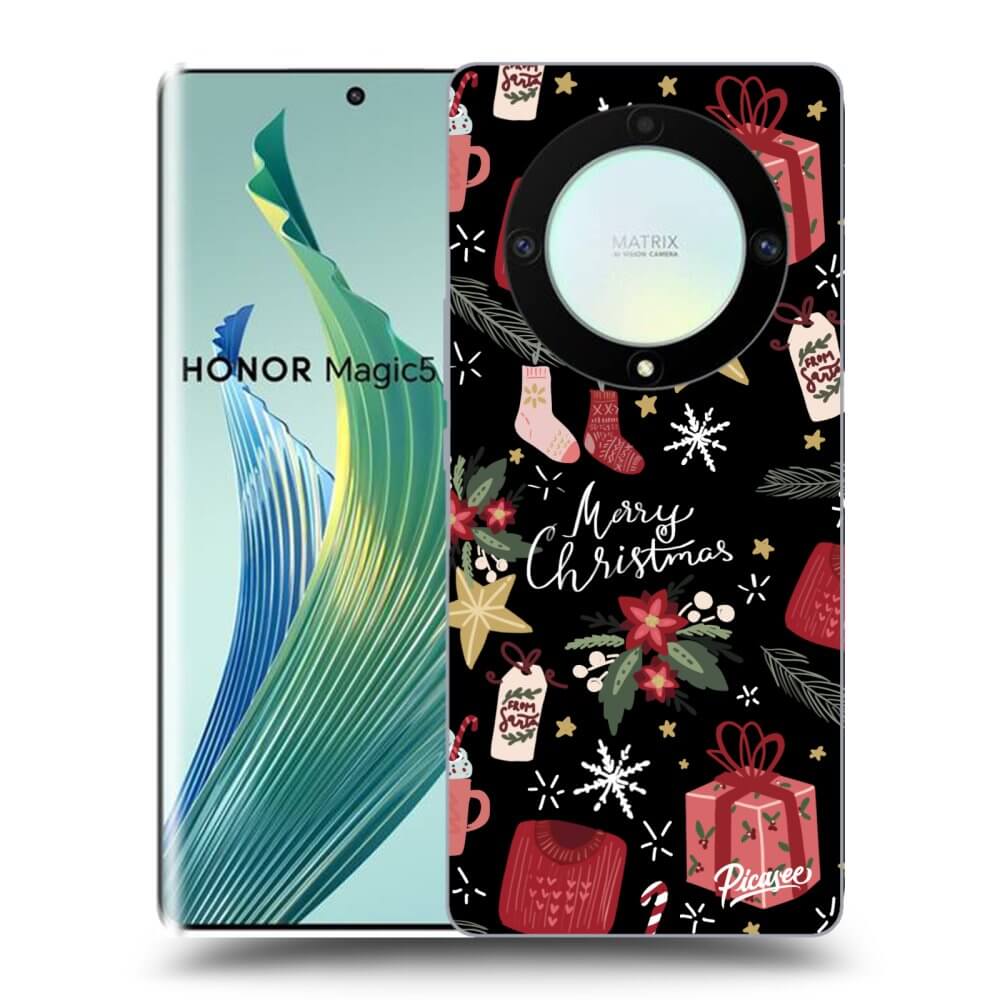 Picasee ULTIMATE CASE Honor Magic5 Lite 5G - készülékre - Christmas