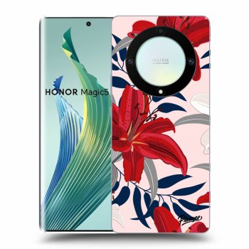 Picasee ULTIMATE CASE Honor Magic5 Lite 5G - készülékre - Red Lily