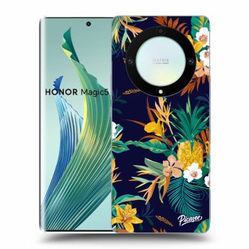 Szilikon tok erre a típusra Honor Magic5 Lite 5G - Pineapple Color