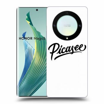 Szilikon tok erre a típusra Honor Magic5 Lite 5G - Picasee - black