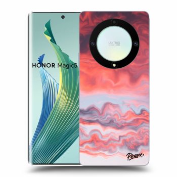 Szilikon tok erre a típusra Honor Magic5 Lite 5G - Sunset