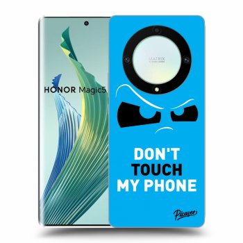 Szilikon tok erre a típusra Honor Magic5 Lite 5G - Cloudy Eye - Blue