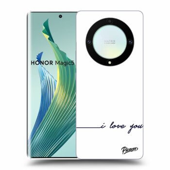 Picasee ULTIMATE CASE Honor Magic5 Lite 5G - készülékre - I love you