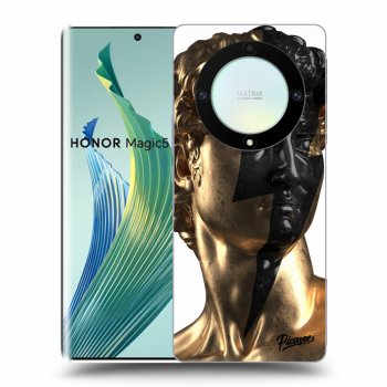 Picasee ULTIMATE CASE Honor Magic5 Lite 5G - készülékre - Wildfire - Gold