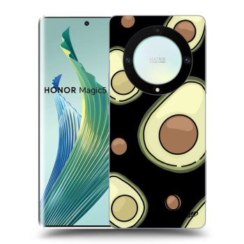 Picasee fekete szilikon tok az alábbi mobiltelefonokra Honor Magic5 Lite 5G - Avocado