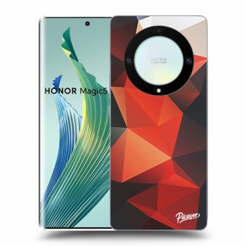 Picasee fekete szilikon tok az alábbi mobiltelefonokra Honor Magic5 Lite 5G - Wallpaper 2