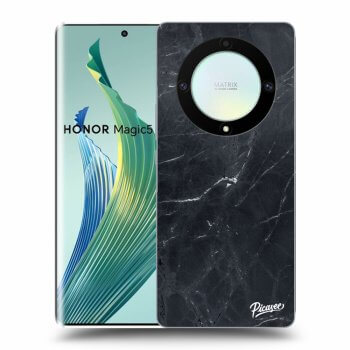 Szilikon tok erre a típusra Honor Magic5 Lite 5G - Black marble