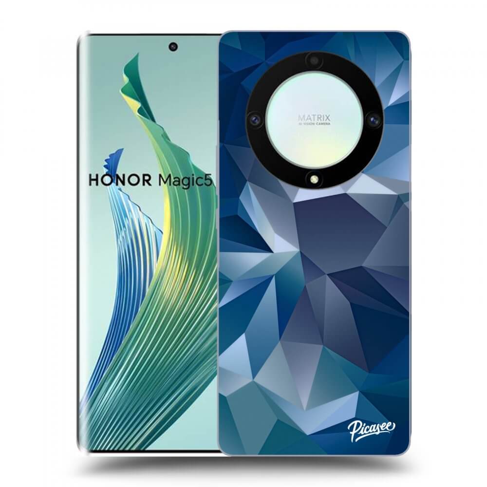 Picasee fekete szilikon tok az alábbi mobiltelefonokra Honor Magic5 Lite 5G - Wallpaper