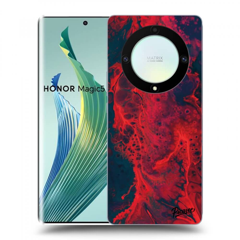 Picasee ULTIMATE CASE Honor Magic5 Lite 5G - készülékre - Organic red