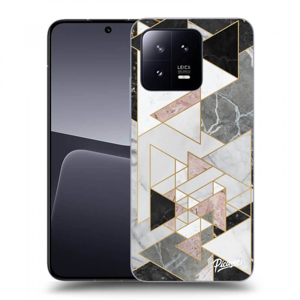 Picasee fekete szilikon tok az alábbi mobiltelefonokra Xiaomi 13 - Light geometry
