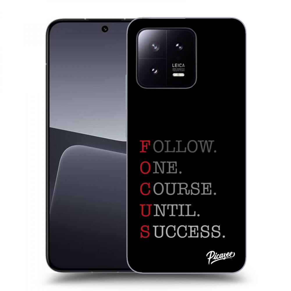 Picasee fekete szilikon tok az alábbi mobiltelefonokra Xiaomi 13 - Focus