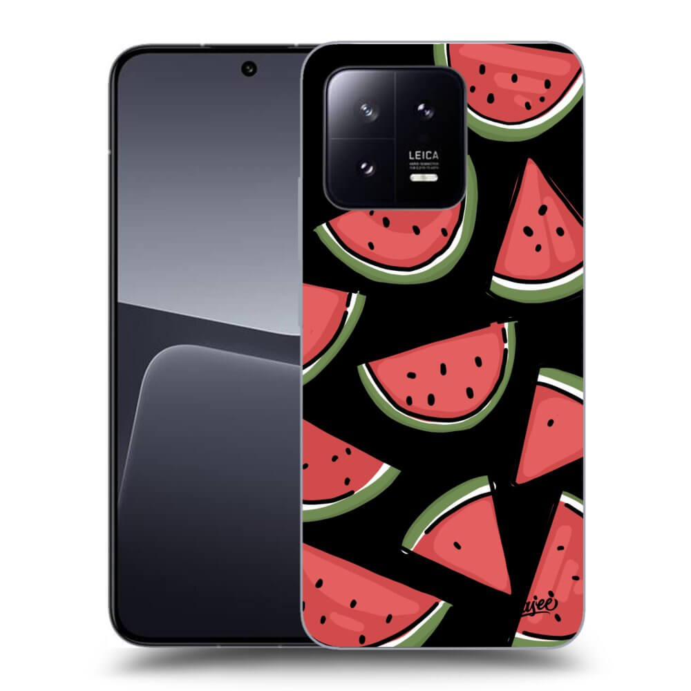 Picasee fekete szilikon tok az alábbi mobiltelefonokra Xiaomi 13 - Melone