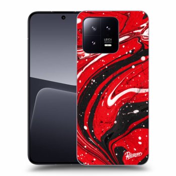 Szilikon tok erre a típusra Xiaomi 13 - Red black