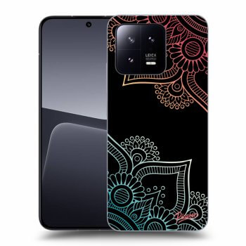 Szilikon tok erre a típusra Xiaomi 13 - Flowers pattern