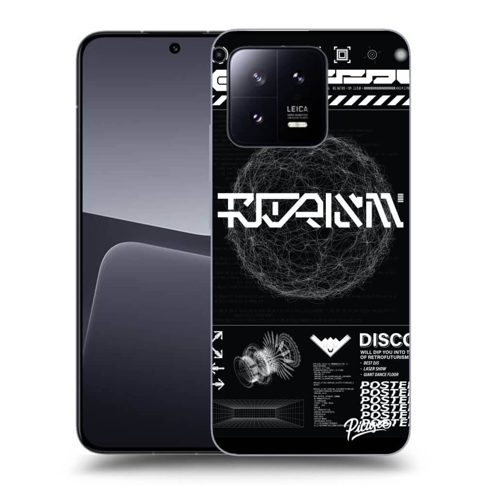 Picasee fekete szilikon tok az alábbi mobiltelefonokra Xiaomi 13 Pro - BLACK DISCO