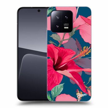 Picasee átlátszó szilikon tok az alábbi mobiltelefonokra Xiaomi 13 Pro - Hibiscus