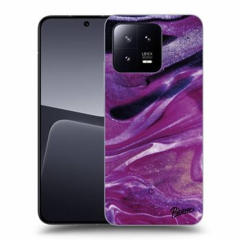 Szilikon tok erre a típusra Xiaomi 13 Pro - Purple glitter