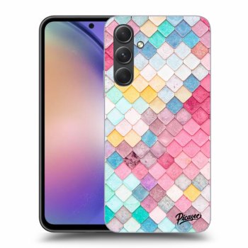 Szilikon tok erre a típusra Samsung Galaxy A54 5G - Colorful roof