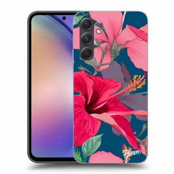 Szilikon tok erre a típusra Samsung Galaxy A54 5G - Hibiscus