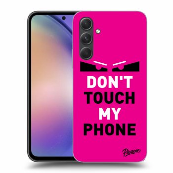 Szilikon tok erre a típusra Samsung Galaxy A54 5G - Shadow Eye - Pink