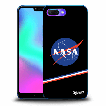 Picasee fekete szilikon tok az alábbi mobiltelefonokra Honor 10 - NASA Original