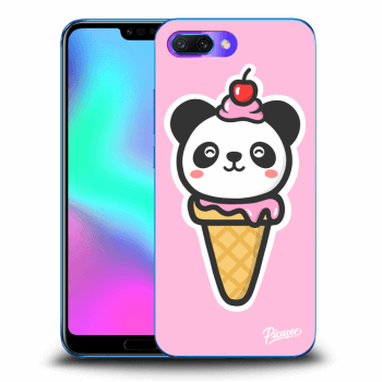 Picasee átlátszó szilikon tok az alábbi mobiltelefonokra Honor 10 - Ice Cream Panda