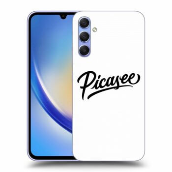 Szilikon tok erre a típusra Samsung Galaxy A34 5G A346B - Picasee - black