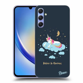 Szilikon tok erre a típusra Samsung Galaxy A34 5G A346B - Believe In Unicorns