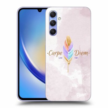 Szilikon tok erre a típusra Samsung Galaxy A34 5G A346B - Carpe Diem