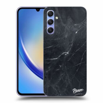 Szilikon tok erre a típusra Samsung Galaxy A34 5G A346B - Black marble