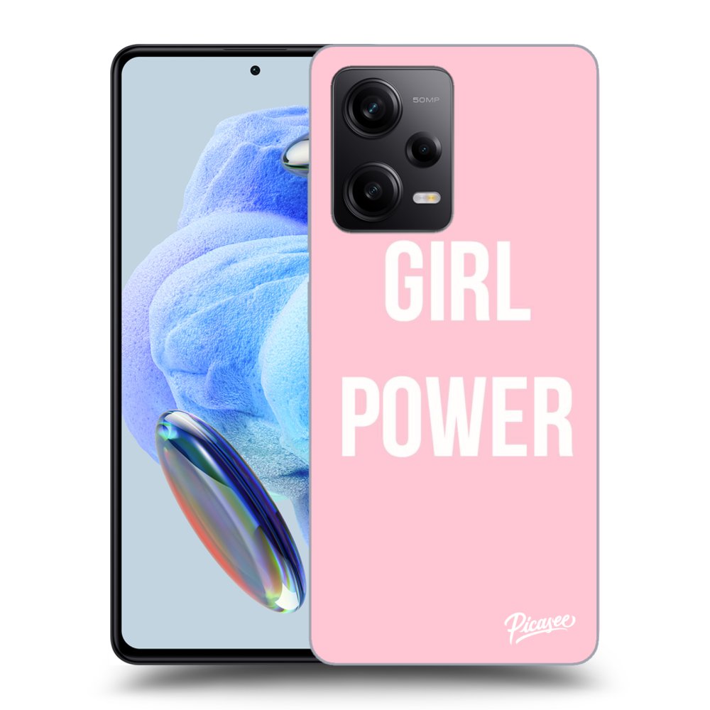 Picasee átlátszó szilikon tok az alábbi mobiltelefonokra Xiaomi Redmi Note 12 5G - Girl power