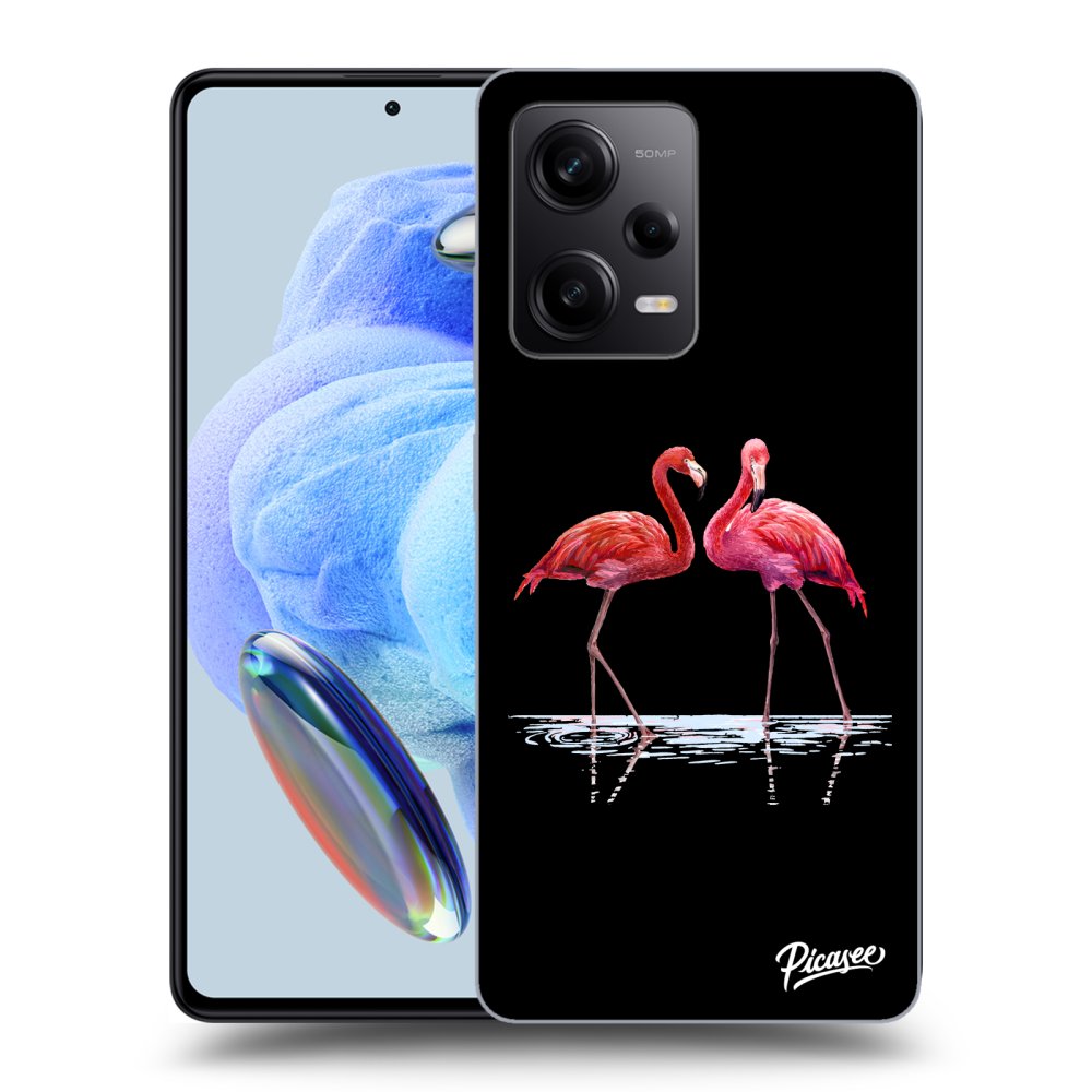 ULTIMATE CASE Xiaomi Redmi Note 12 5G - Készülékre - Flamingos Couple