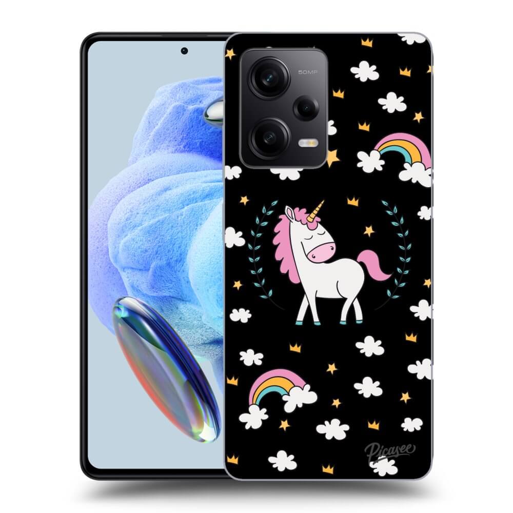 Picasee ULTIMATE CASE Xiaomi Redmi Note 12 5G - készülékre - Unicorn star heaven