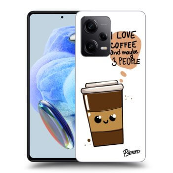 Szilikon tok erre a típusra Xiaomi Redmi Note 12 5G - Cute coffee