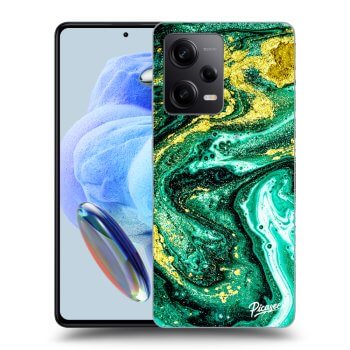 Szilikon tok erre a típusra Xiaomi Redmi Note 12 5G - Green Gold