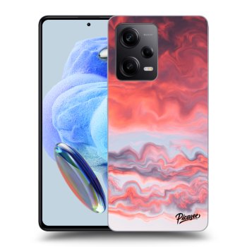 Szilikon tok erre a típusra Xiaomi Redmi Note 12 5G - Sunset