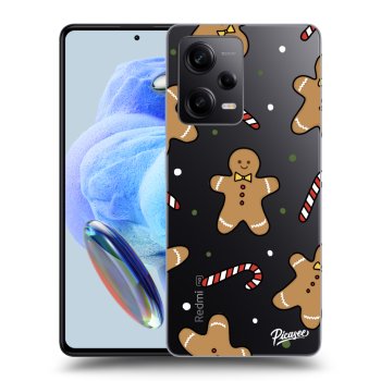 Picasee átlátszó szilikon tok az alábbi mobiltelefonokra Xiaomi Redmi Note 12 5G - Gingerbread