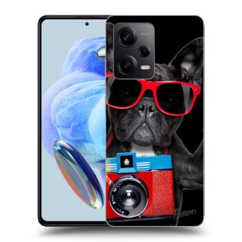 Szilikon tok erre a típusra Xiaomi Redmi Note 12 5G - French Bulldog