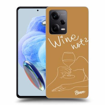 Szilikon tok erre a típusra Xiaomi Redmi Note 12 Pro 5G - Wine not