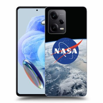 Picasee fekete szilikon tok az alábbi mobiltelefonokra Xiaomi Redmi Note 12 Pro 5G - Nasa Earth