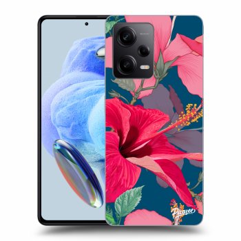 Szilikon tok erre a típusra Xiaomi Redmi Note 12 Pro 5G - Hibiscus