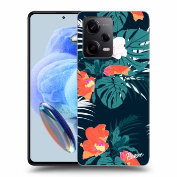 Szilikon tok erre a típusra Xiaomi Redmi Note 12 Pro 5G - Monstera Color