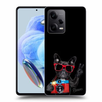 Szilikon tok erre a típusra Xiaomi Redmi Note 12 Pro 5G - French Bulldog