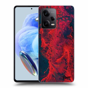 Szilikon tok erre a típusra Xiaomi Redmi Note 12 Pro 5G - Organic red