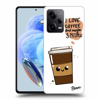 Szilikon tok erre a típusra Xiaomi Redmi Note 12 Pro+ 5G - Cute coffee