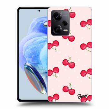 Szilikon tok erre a típusra Xiaomi Redmi Note 12 Pro+ 5G - Cherries