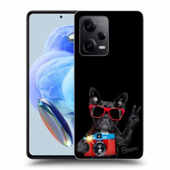 Szilikon tok erre a típusra Xiaomi Redmi Note 12 Pro+ 5G - French Bulldog