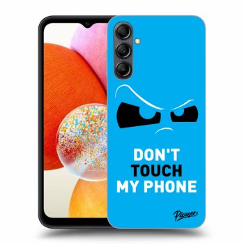 Szilikon tok erre a típusra Samsung Galaxy A14 4G A145R - Cloudy Eye - Blue