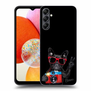 Szilikon tok erre a típusra Samsung Galaxy A14 4G A145R - French Bulldog